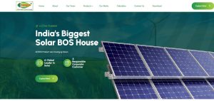 Dishachi Energy solar corporate website design in WordPress by Getspace