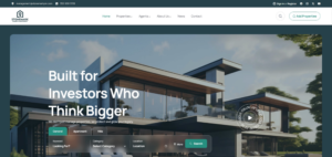 Stonemark property management real estate investor and rental management website design by Getspace